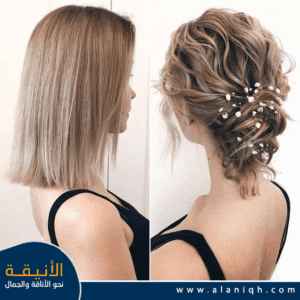 موديلات شعر قصير ناعمة