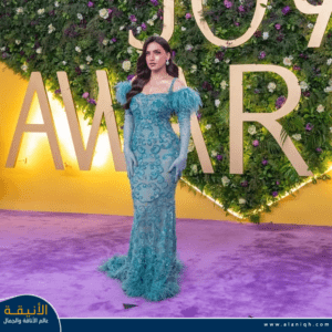 المذيعة ياسمين عز تتألق بالأخضر