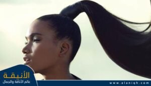 تسريحة ذيل الحصان