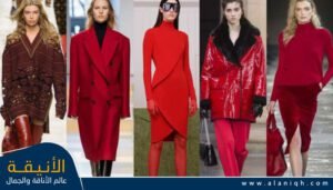 اللون الأحمر الجريء