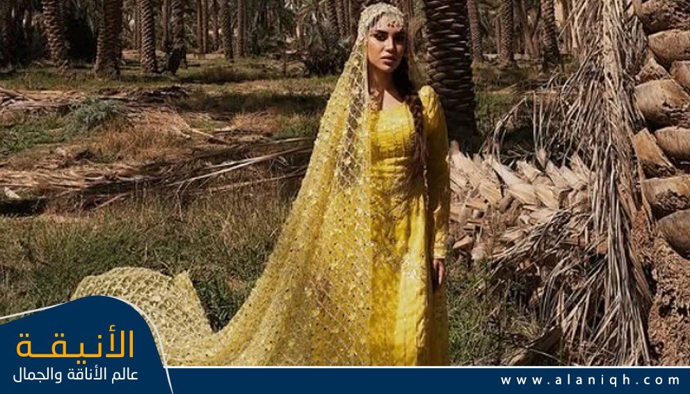 نجود الرميحي تتألق بالأصفر مع وشاح مبتكر