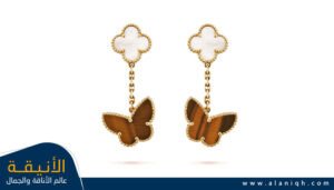 أقراط Lucky Alhambra من فان كليف أند آربلز Van Cleef & Arpels
