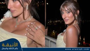 أمينة خليل تُشرق بالأصفر الباستيل