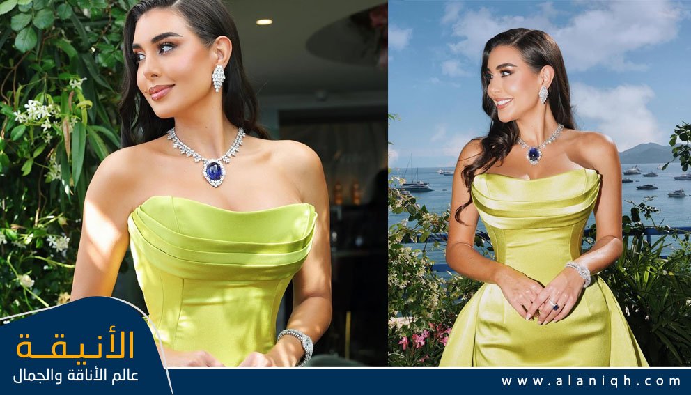 إطلالة ياسمين صبري بالأصفر الليموني: جريئة وأنيقة على السجادة الحمراء