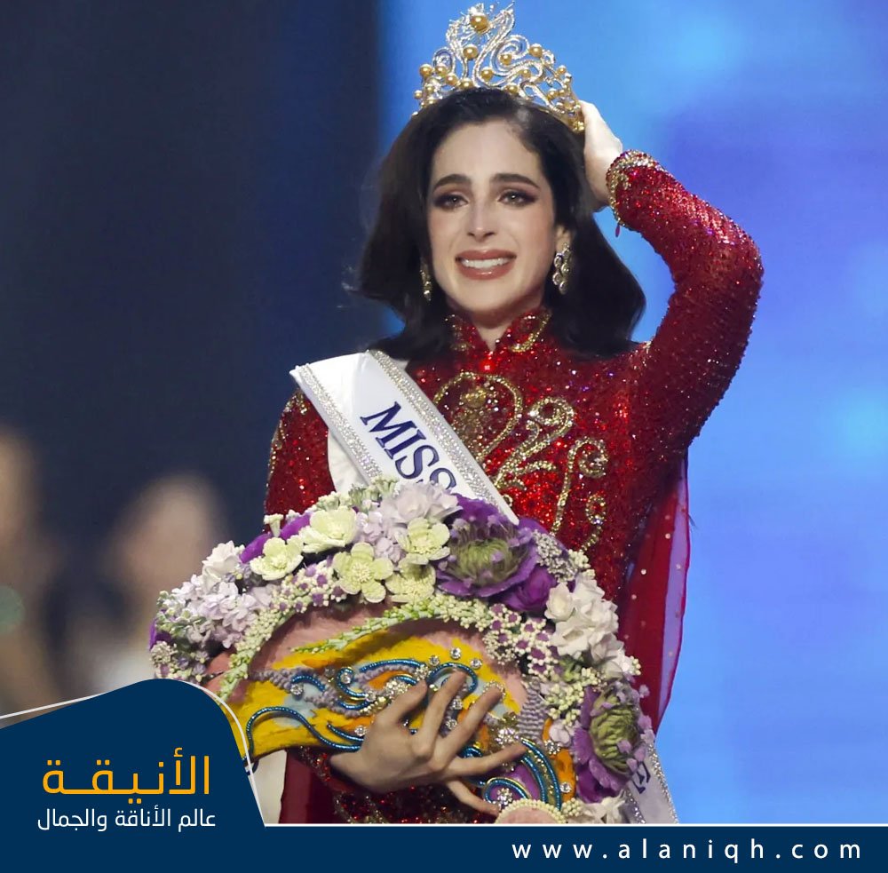 فاطمة بوش بإطلالة ساحرة في حفل التتويج