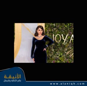 إطلالة نجود الرميحي بفستان مخمل