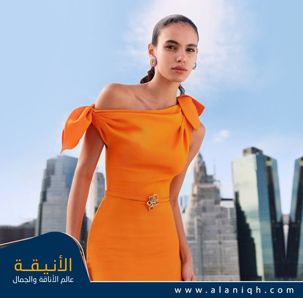 البرتقالي الصارخ للبشرة الحنطية